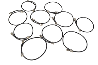 Q-Audio QAD-4 Wireless Microphone Antenna Distribution 4 way